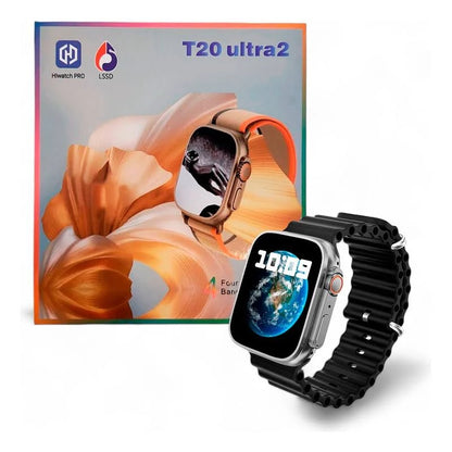 Bolso Antirrobo Pro + Audífonos Bluetooth 5.3 + Smart Watch T20 ultra 2