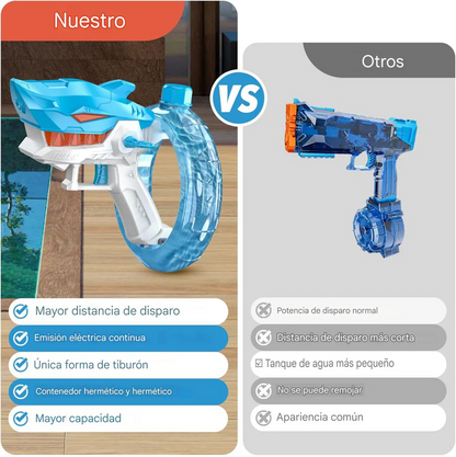 Pistola de agua de Tiburón